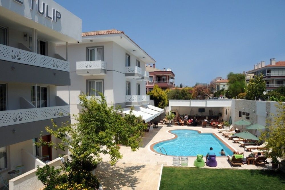 切什梅爱琴海郁金香酒店 Çeşme 外观 照片